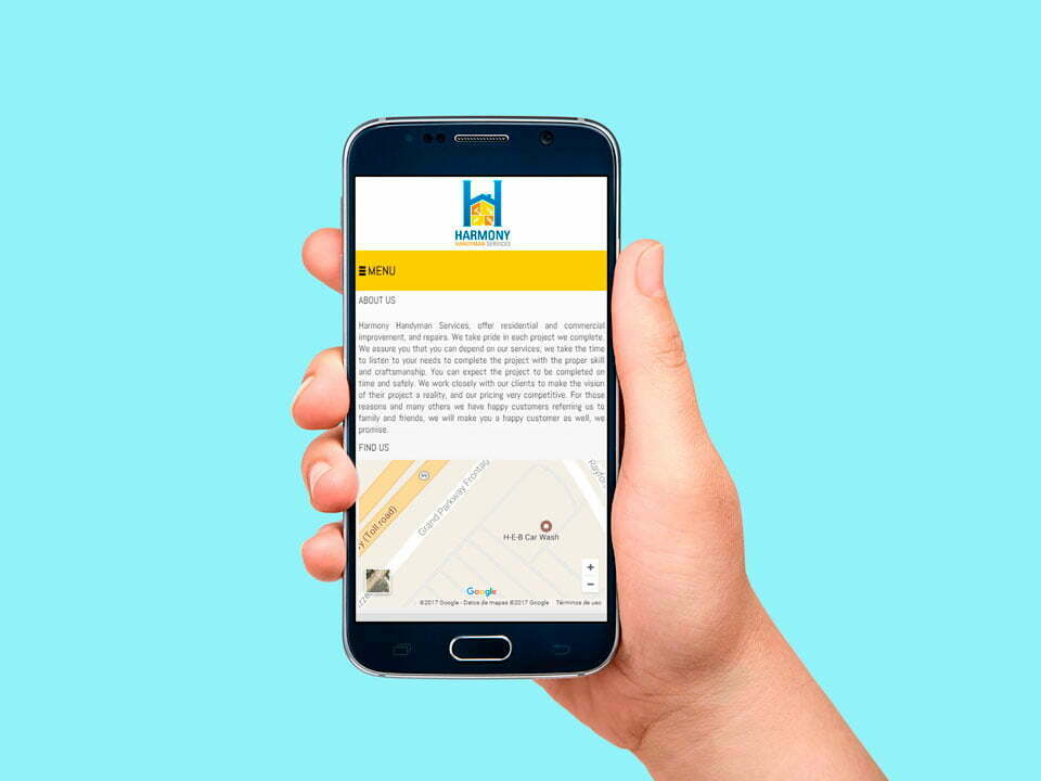 web design mobile