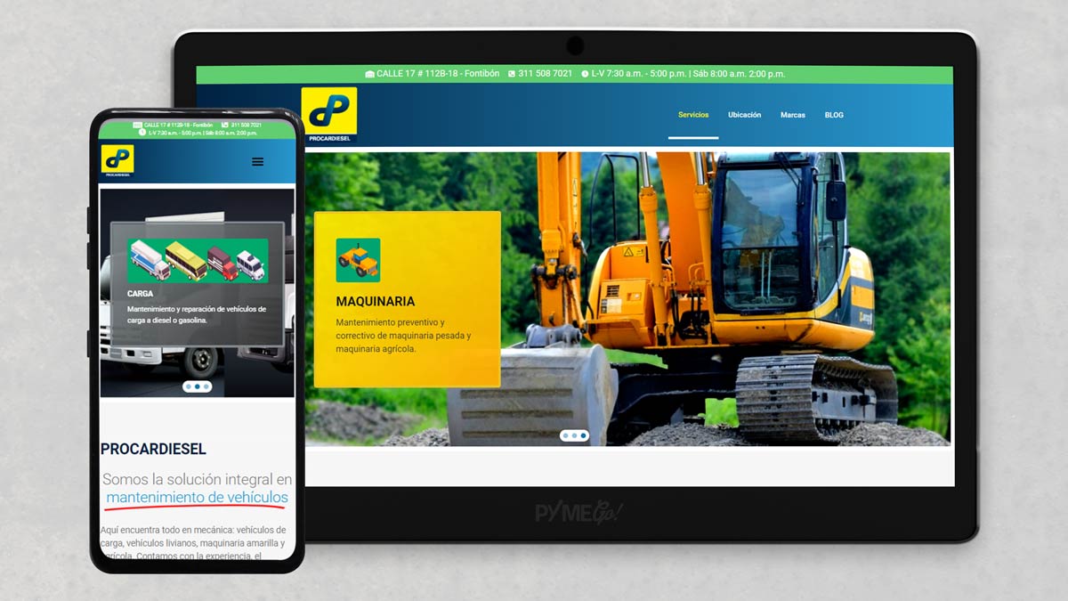 página web empresa